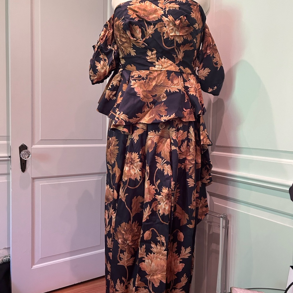 Floral Off-Shoulder Two Piece